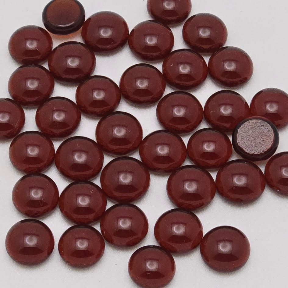 Amber Medium Design Elements 25 pieces Pebbles Dots System 96 COE Oceanside Compatible- 
