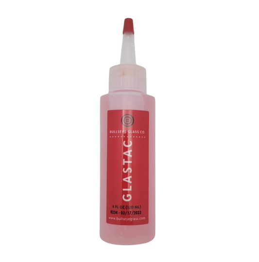 GLASTAC Fuser's Glue Bullseye Glass Tack 4 oz Liquid Frit Casting- 