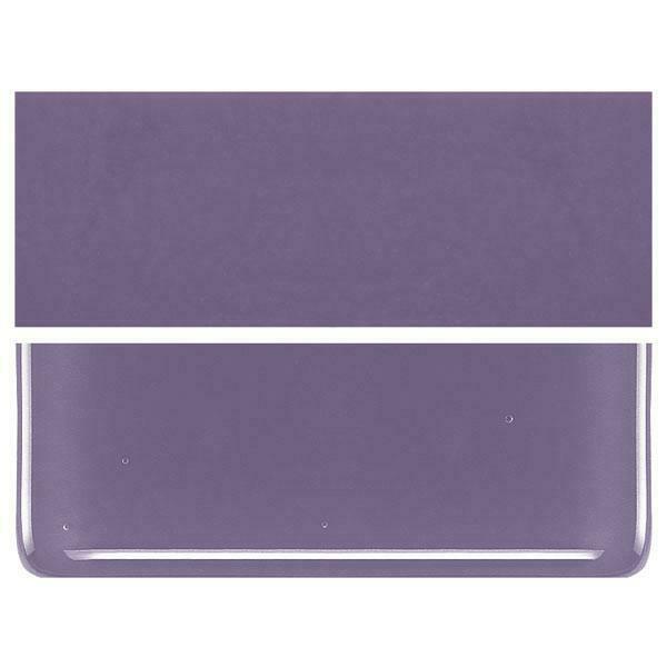 0303 Lilac Opal Bullseye 90 COE Glass Sheet 10x10" 90COE Fusible- 