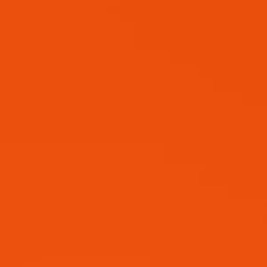 0125 Orange Opal Striker Bullseye 90 COE Glass Sheet 10x10" 90COE Fusible- 