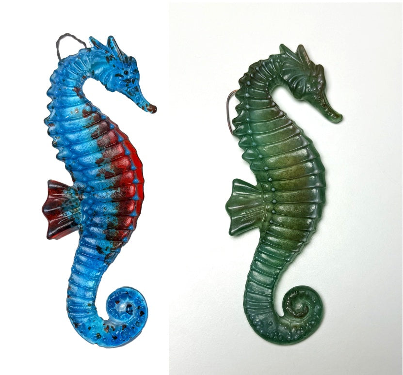 Large Seahorse Mold 11.25 x 5 inches Glass Casting Fusing Supplies Little Fritter 263- 