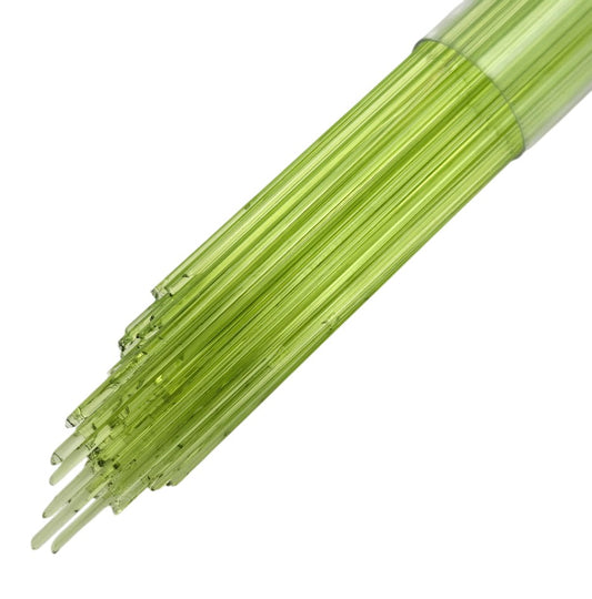 7312 Lime Transparent  Stringers System 96 COE Full 5 oz Tube Fusing Supplies Green- 