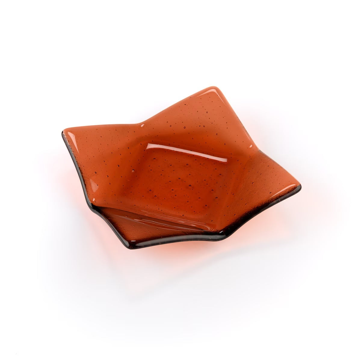 Small Origami Mold 6.375 in Plate Dish Slumping Reusable Bullseye Glass Fusing- 