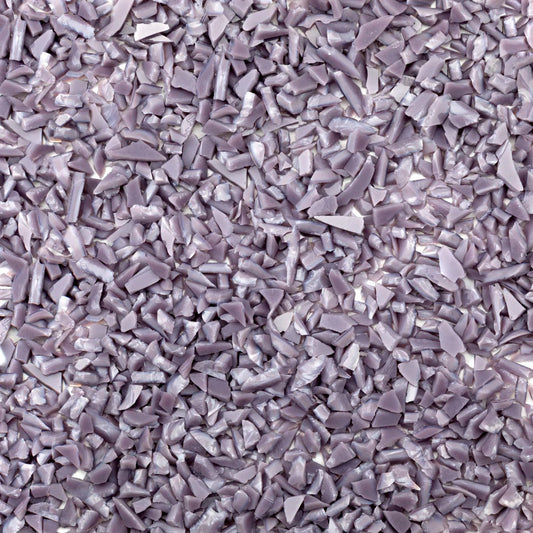 F5 2404 96 Lilac Opal COARSE 96 COE Frit 8.5 oz Jar- 
