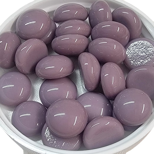 Lilac Medium Design Elements 25 pieces Pebbles Dots System 96 COE Oceanside Compatible- 