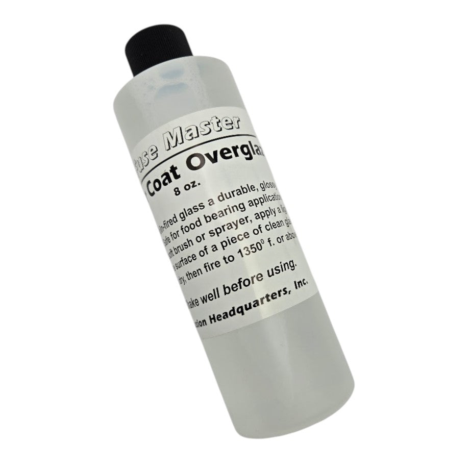 Clear Coat Overglaze (safe for food-bearing surfaces) Glass Fusing Supplies- 
