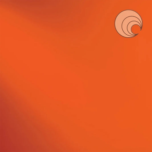 171 Orange Transparent 6 x 6 Inch Oceanside Compatible 96 COE Sheet Glass- 
