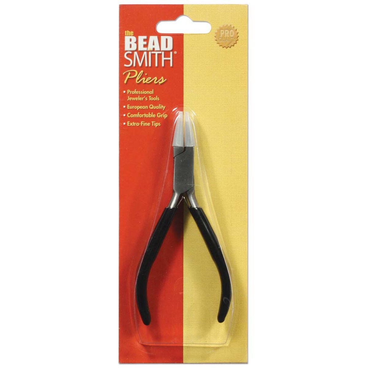 Double Nylon Jaw Round Nose Pliers 4 3/4" Beadsmith PL564 Wire Pliers- 