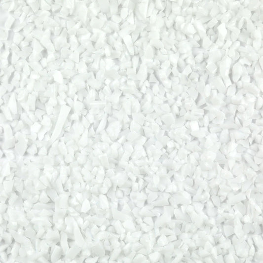 F5 200 96 White Opal COARSE 96 COE Frit 8.5 oz Jar- 