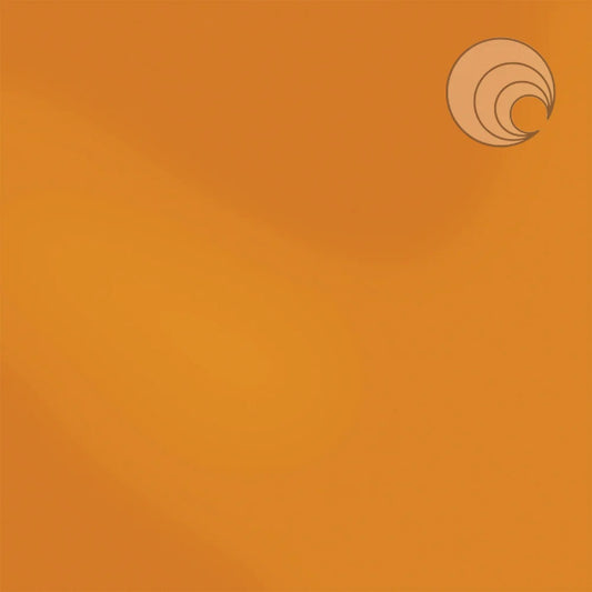 271.71 Persimmon Opal 12 x 12 Inch Oceanside Compatible 96 COE Sheet Glass- 
