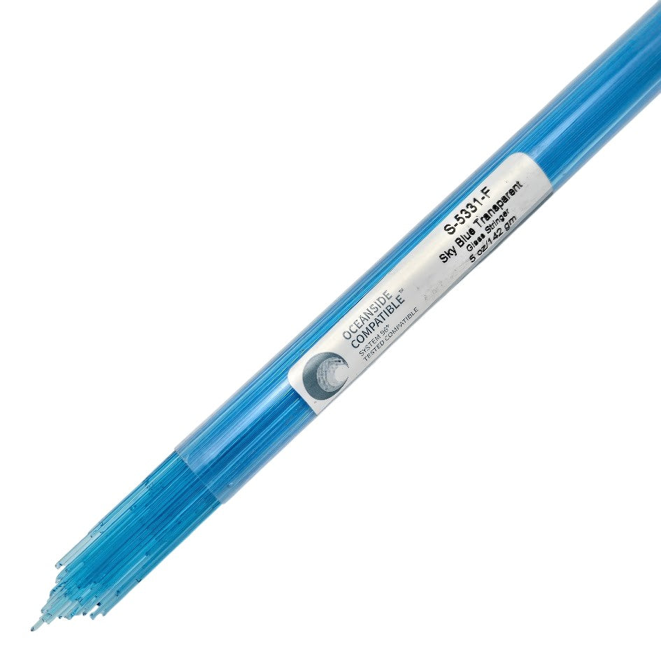 5331 Sky Blue Transparent Stringers System 96 COE Full 5 oz Tube- 