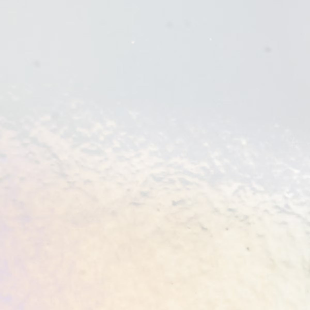 1101 Iridized Clear Rainbow Bullseye 90 COE Glass Sheet 10x10" 90COE Fusible- 