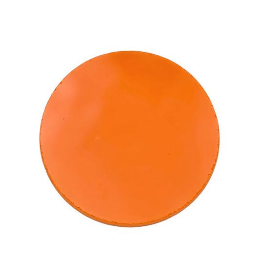 270.72 Opal Orange ONE 2" Precut 96 COE Glass Circle Fusible- 