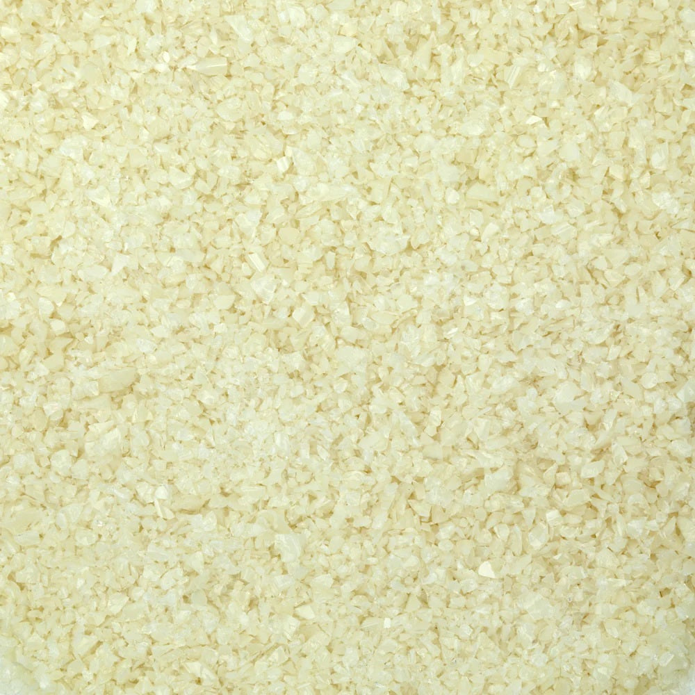 F3 2107 96 Almond Opal MEDIUM 96 COE Frit 8.5 oz Jar- 