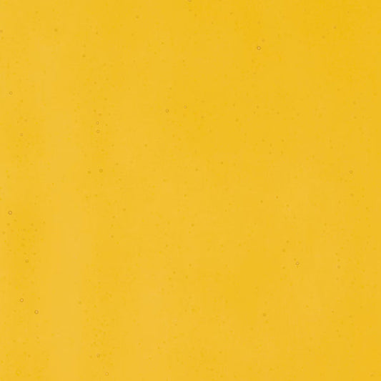 1137 Medium Amber Transparent 90 COE Bullseye Fusing Glass Sheet 5x5 inch 3mm 90COE- 