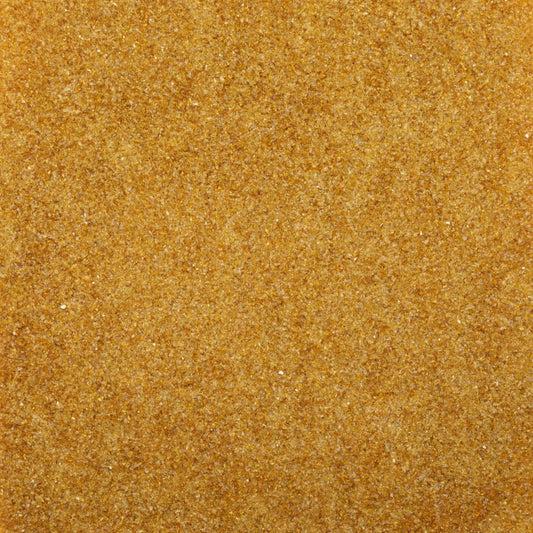 F2 111 96 Dark Amber Transparent FINE Frit 8.5 oz Jar 96 COE- 