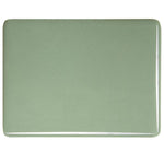 0207 Celadon Green Opalescent Bullseye 90 COE Glass Sheet 10x10" 90COE Fusible- 
