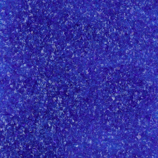 F3 136 96 Four Pounds Dark Blue Medium OGT System 96 COE Glass Frit- 