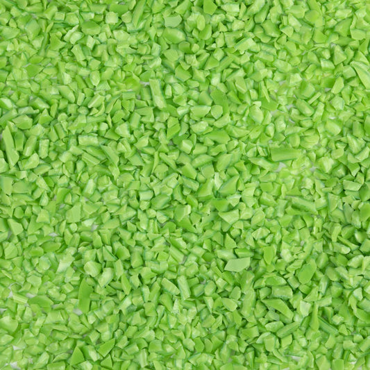 F5 2264 Amazon Green Opal COARSE 96 COE Frit 8.5 oz Jar- 