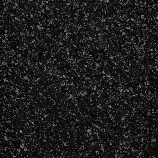 F3 56 96 Black Opal MEDIUM 96 COE Frit 8.5 oz Jar- 