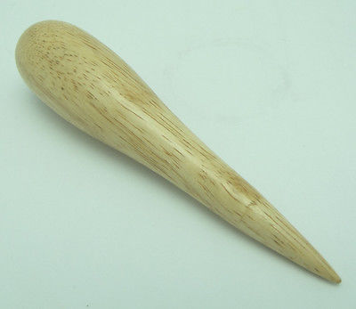 WOODEN FID Burnisher Foiler STAINED GLASS Tools  Origami Supplies Smooths Foil- 