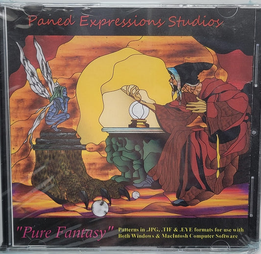 PURE FANTASY Paned Expressions Pattern CD Faerie Wizard- 