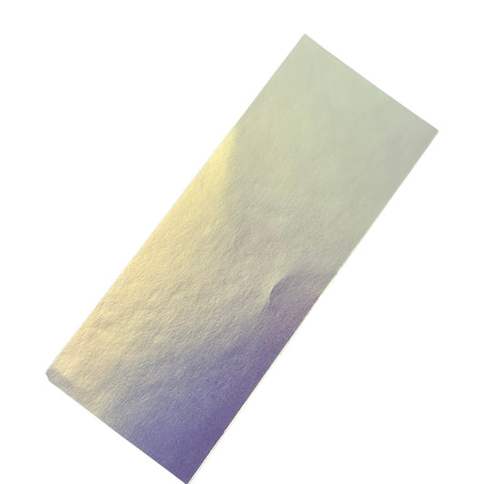 FULL Sheet DICRO SLIDE Dichroic Coated Paper Blue Gold 3.2 x 8" Works 90 96 COE- 