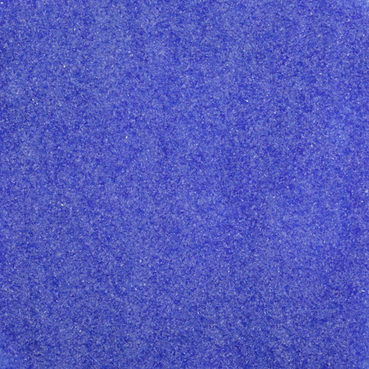 F2 136 96 Dark Blue Transparent FINE Frit 8.5 oz Jar 96 COE- 