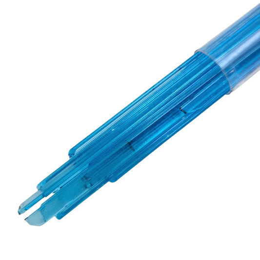 5331 Sky Blue Transparent Noodles System 96 COE Full 5 oz Tube Fusing Supplies- 