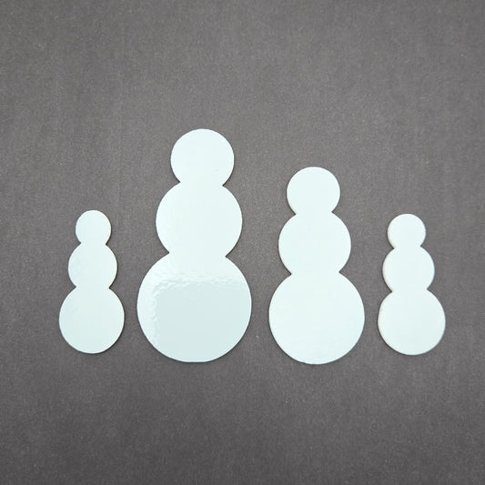 Snowman 96 COE Precut Glass Shapes Fusing Supplies Winter Christmas Holiday 96COE- 