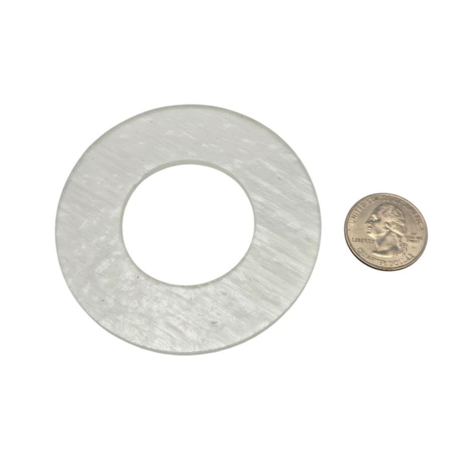 3 inch Wreath Base Tekta Clear Precut 90 COE Glass Fusing Supplies 90COE- 