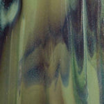 3212 Olive & Forest Green Opal Deep Brown Bullseye 90 COE Glass Sheet 10x10" 90COE- 