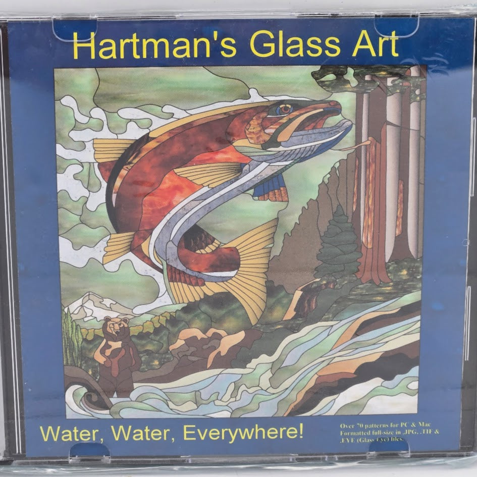 WATER EVERYWHERE Paned Expressions Pattern Book on CD- 