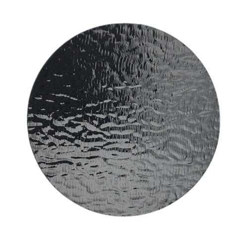 90 COE 2 inch Circles Black White or Clear Fusing Supplies Precut Bullseye-Color Black Opal