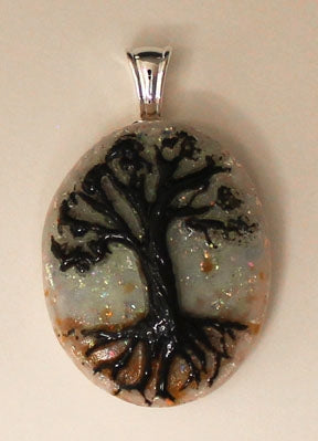 Tree of Life Cabochon Mold Pendant Casting Little Fritters 94- 
