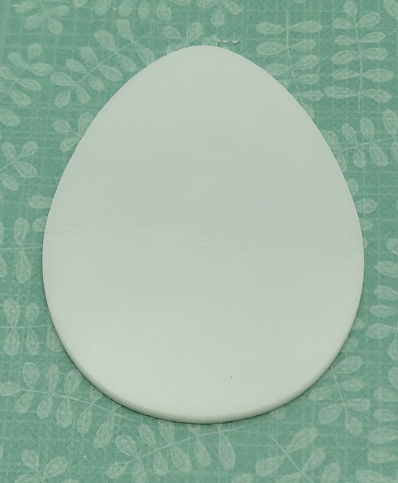 3" Eggs White Oceanside 1 or 10 Pieces 96 COE Precut Glass Shape Easter-Quantity One Piece