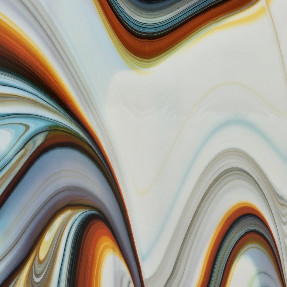 FRSW Southwest Fuser's Reserve 12 x 12 Inch Oceanside Compatible 96 COE Sheet Glass- 