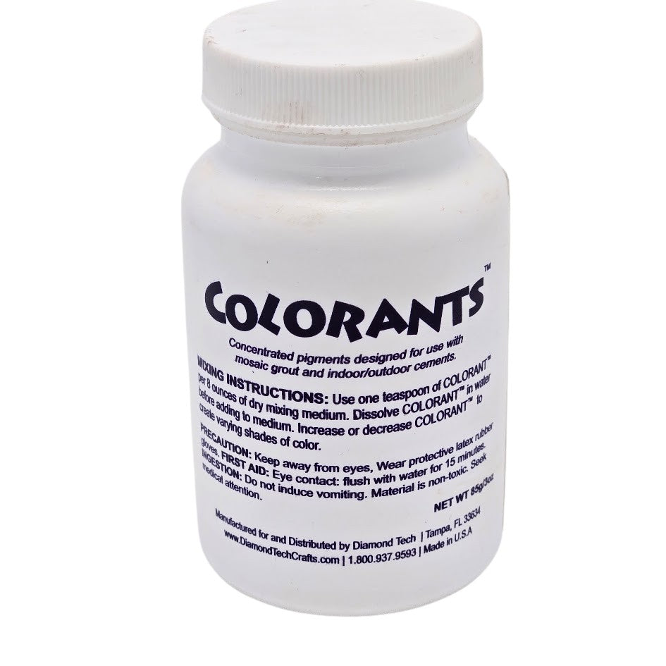 Brown Mosaic Colorant Pigment Dye Diamond Tech Crafts 3 ounce Bottle- 