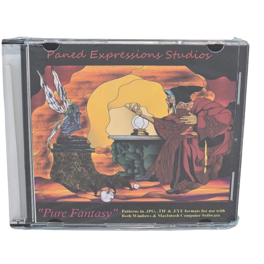 PURE FANTASY Paned Expressions Pattern CD Faerie Wizard- 