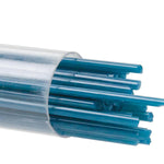 Steel Blue Opal Full Tube  6.5 oz BULLSEYE Glass Stringer 2mm 90 COE Fusing Lampwork- 