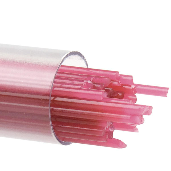 Pink Opal Full Tube  6.5 oz BULLSEYE Glass Stringer 2mm 90 COE Fusing Lampwork- 