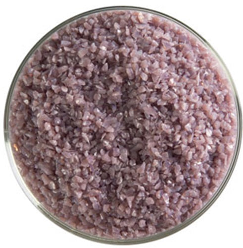 303 Dusty Lilac Opal 90 COE MEDIUM Full Jar One Pound Bullseye Frit- 