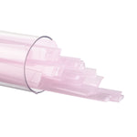 Petal Pink Opal Full Tube 5 oz BULLSEYE Glass Ribbon Noodle 90 COE Fusing- 
