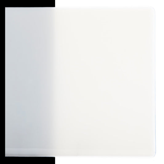 0920 Warm White Opal 90 COE Bullseye Fusing Glass Sheet 5x5 inch 3mm- 
