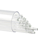 Clear Full Tube  6.5 oz BULLSEYE Glass Stringer 2mm 90 COE Fusing Lampwork- 