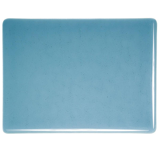 Shorty 1406 Steel Blue Transparent 90 COE Bullseye Fusing Glass Sheet- 