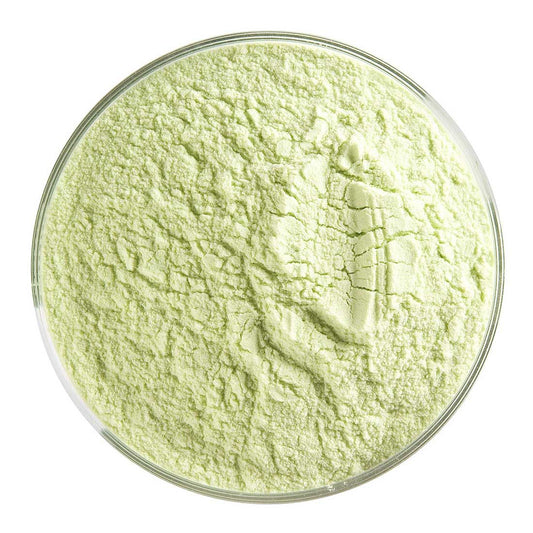 1426 Spring Green Transparent Bullseye 90 COE GLASS FRIT POWDER 16 oz One Pound- 