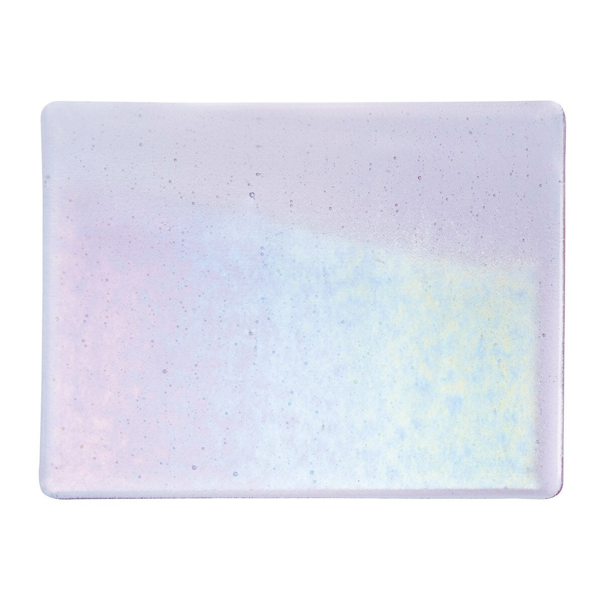 1442 Neo Lavender Shift Transparent IRIDIZED Bullseye 90 COE Glass Sheet 10x10" 90COE Fusing Supplies- 