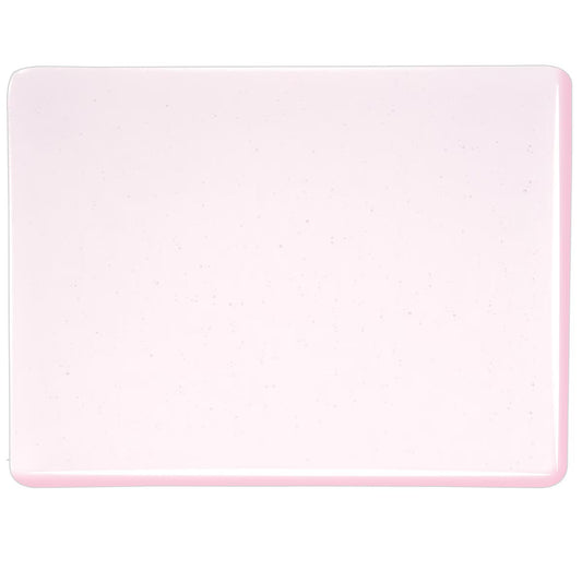 1821 Erbium Pink Tint Transparent Bullseye 90 COE Glass Sheet 10x10" 90COE- 