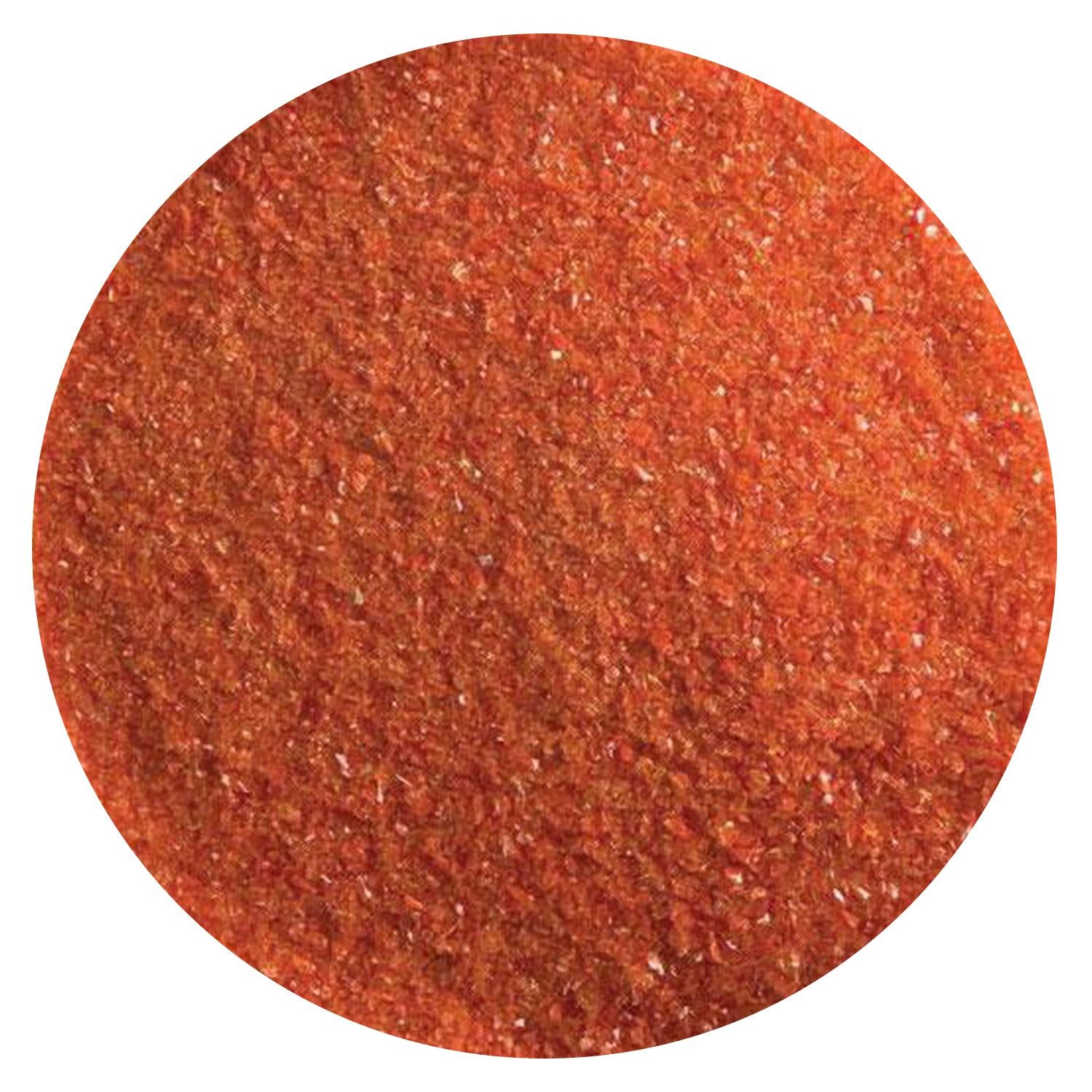 0124 Red Opal Bullseye 90 COE GLASS FRIT FINE 16 oz One Pound- 